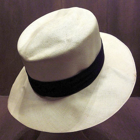 ビンテージ50’s●Brodtsストローハット●220505k5-m-ht-str 1950sメンズ麦わら帽子古着