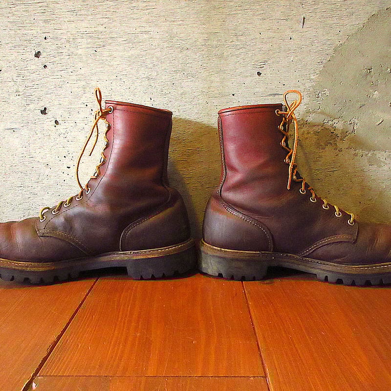 【希少】ビンテージ　レッドウィング ワークブーツ 404 10.5（28.5） 希少】ビンテージ レッドウィング ワークブーツ 404 10.5（28.5