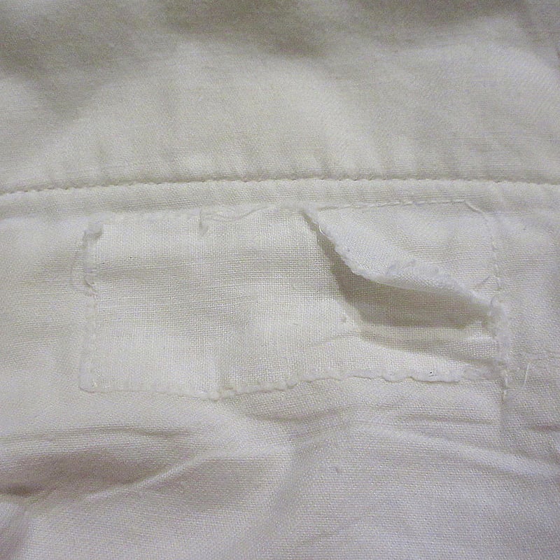 ビンテージ50's60's○U.S.NAVYコットンストレートパンツ白実寸