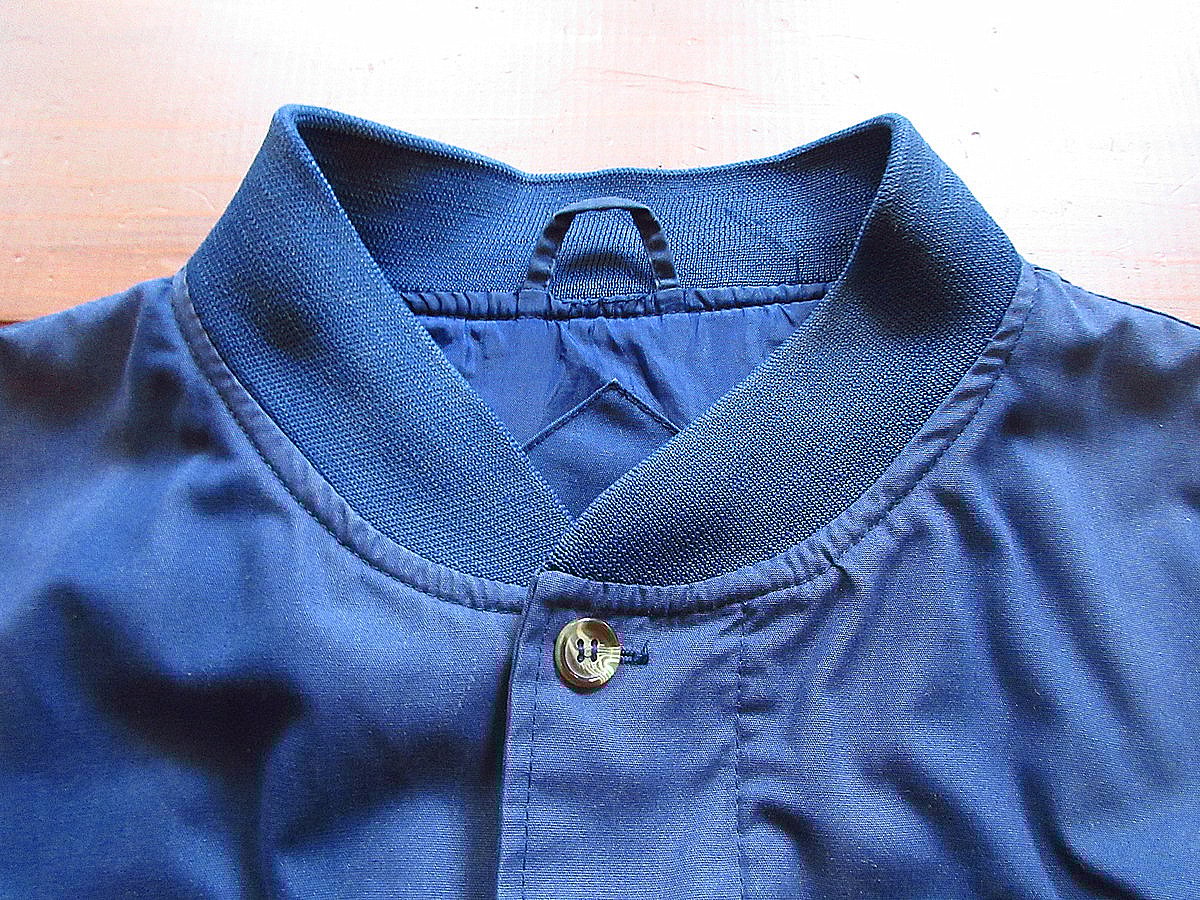 ビンテージ90's○Windbreakerダービージャケット紺○240601k1-m ビンテージ90's○Windbreakerダービージャケット紺○240601k1-m