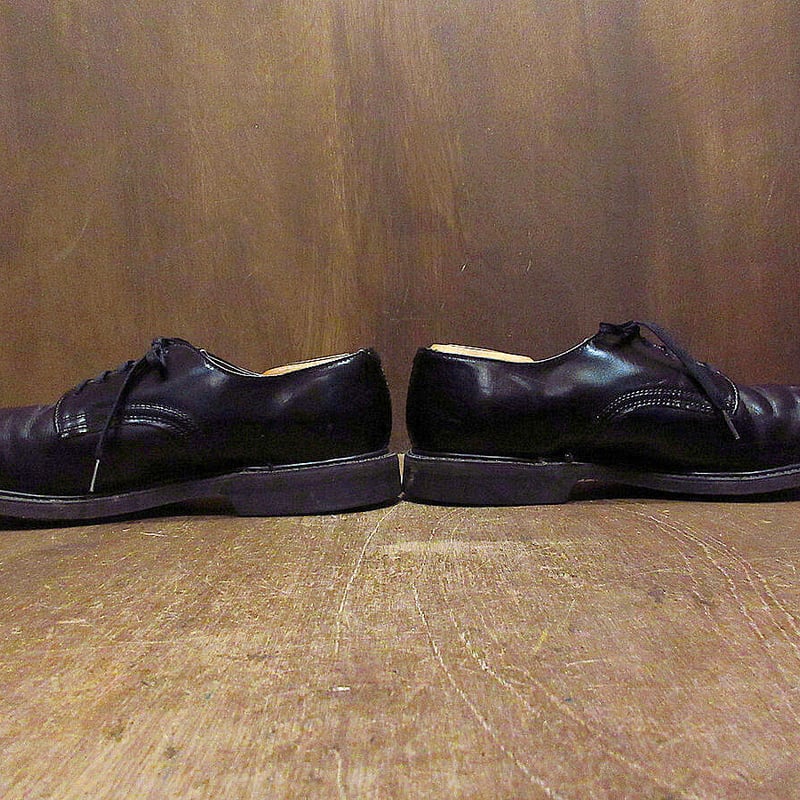 ビンテージ80's○LEHIGH PT83スチールトゥシューズ黒size 9D ビンテージ80's○LEHIGH PT83スチールトゥシューズ黒size 9D