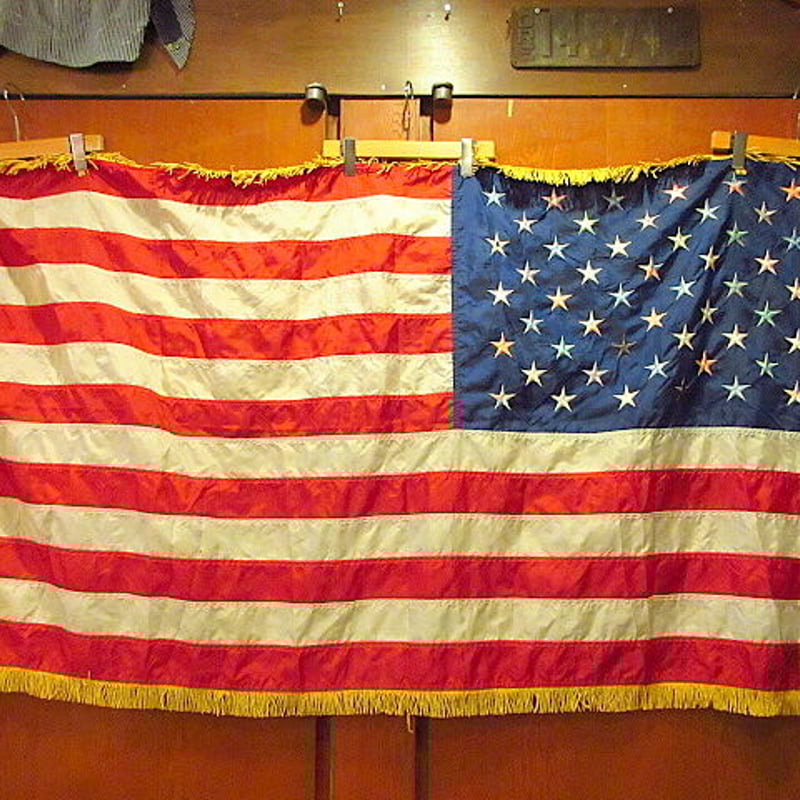 6.7インチ アメリカン ヴィンテージ 家具 アメリカ国旗 星条旗