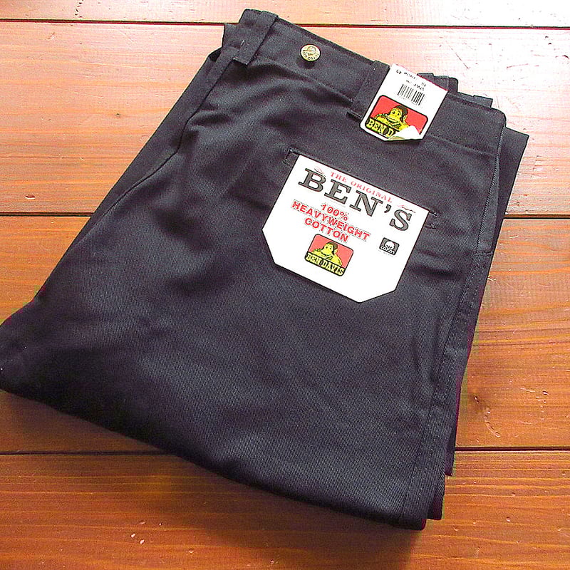 ビンテージ80's90's○DEADSTOCK BEN DAVISコットンワークパンツ ビンテージ80's90's○DEADSTOCK BEN DAVISコットンワークパンツ