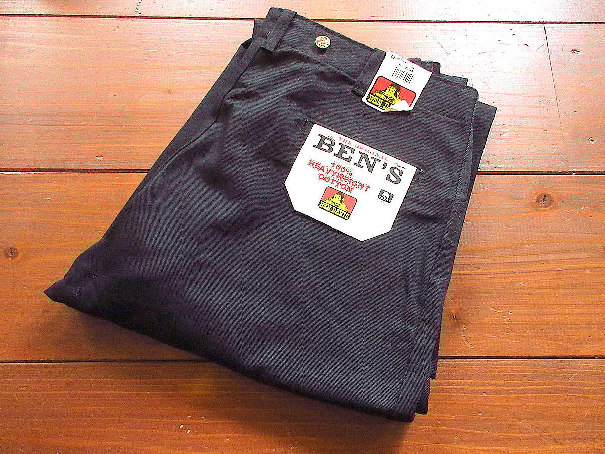 ビンテージ80's90's○DEADSTOCK BEN DAVISコットンワークパンツ ビンテージ80's90's○DEADSTOCK BEN DAVISコットンワークパンツ
