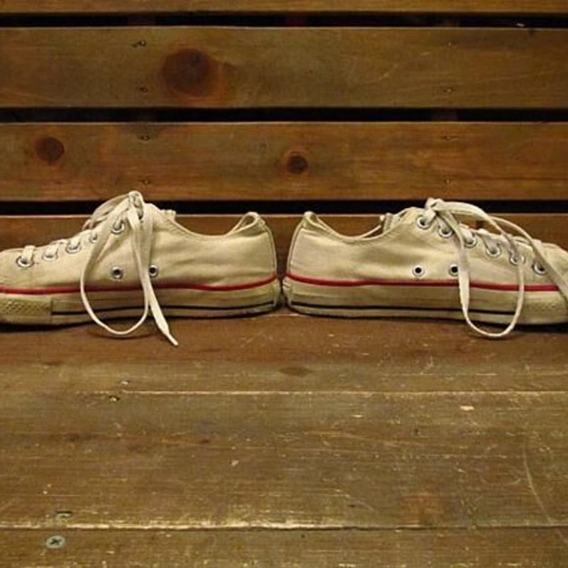 ビンテージ90's○USA製 CONVERSE オールスター白 Size 7 1/2