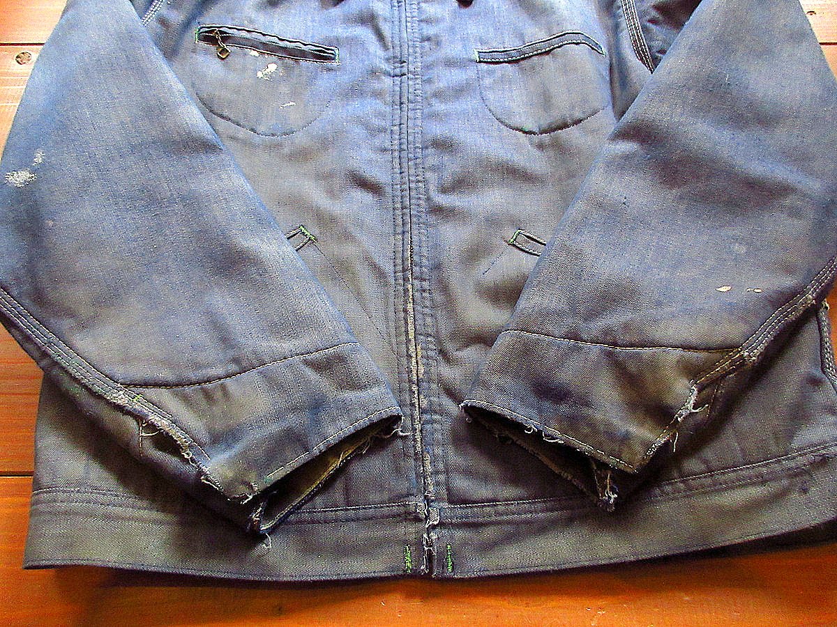 ビンテージ70's○OSHKOSH B'GOSH 711裏地ブランケットデニム