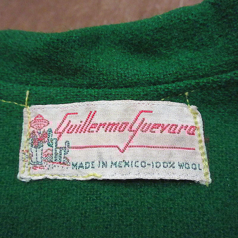 ビンテージ50's○Guillermo Guevaraキッズウールメキシカン ビンテージ50's○Guillermo Guevaraキッズウールメキシカン