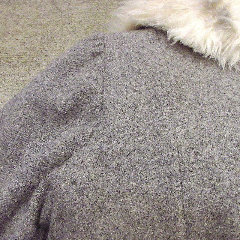 ビンテージ70's○Searsレディースフェイクファーショールカラー ビンテージ70's○Searsレディースフェイクファーショールカラー