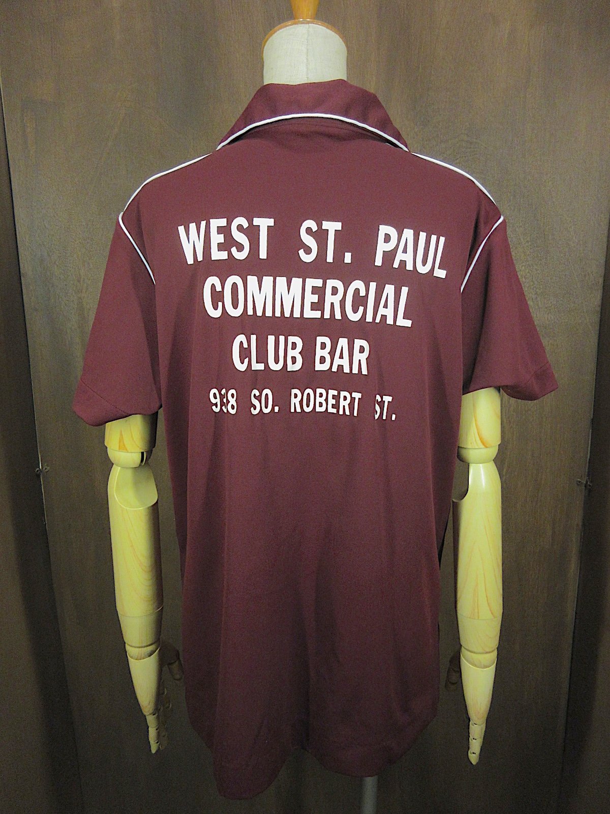 ビンテージ70's○King Louieボウリングシャツバーガンディsize 40