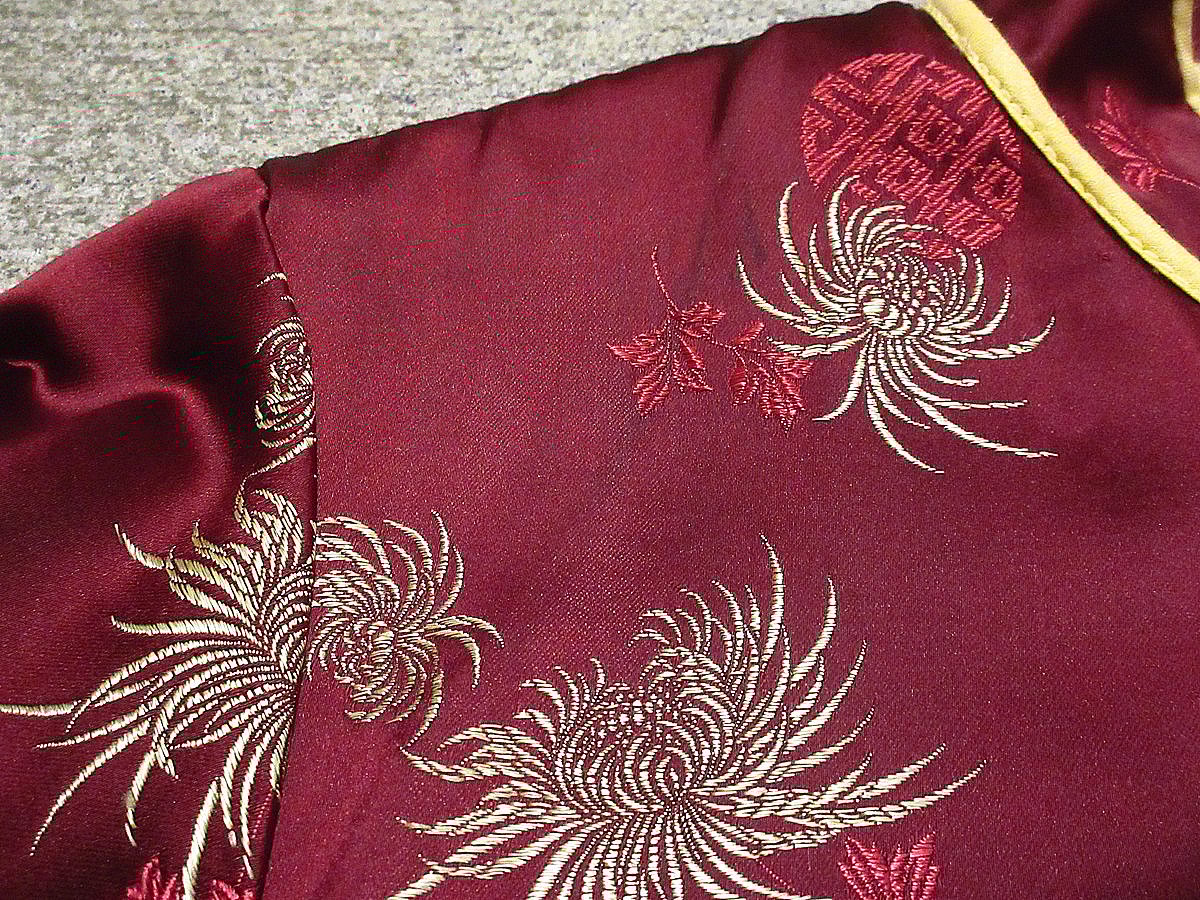 ビンテージ チャイナJKT刺繍　レディース　フォーマル　レア　映画衣装 LD341X27S_23b89dd4361b5035c6ef