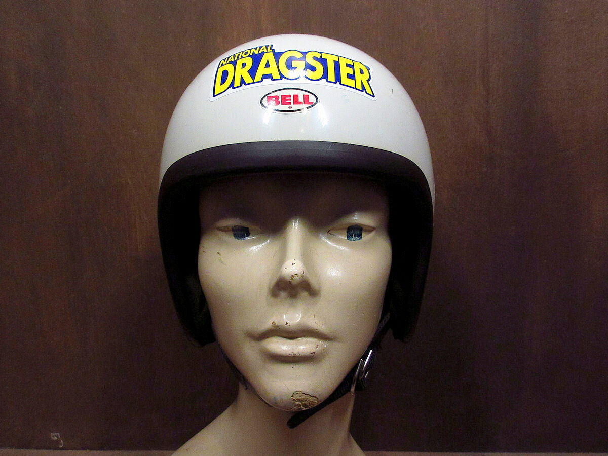 ビンテージ60's○BELL TOPTEX ジェットヘルメット白 6 5/8