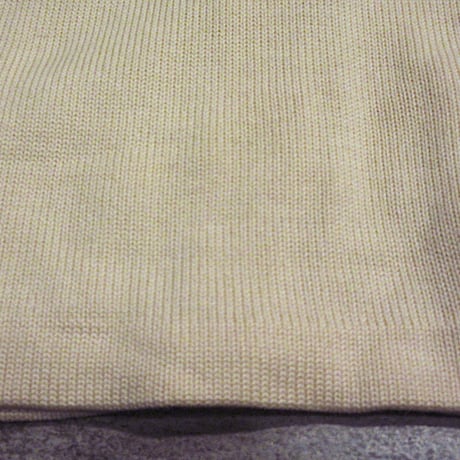 ビンテージ50's●LASLEY KNITTING Co.レターマンカーディガン生成り●231212m6-m-cdgレタード上着メンズ古着