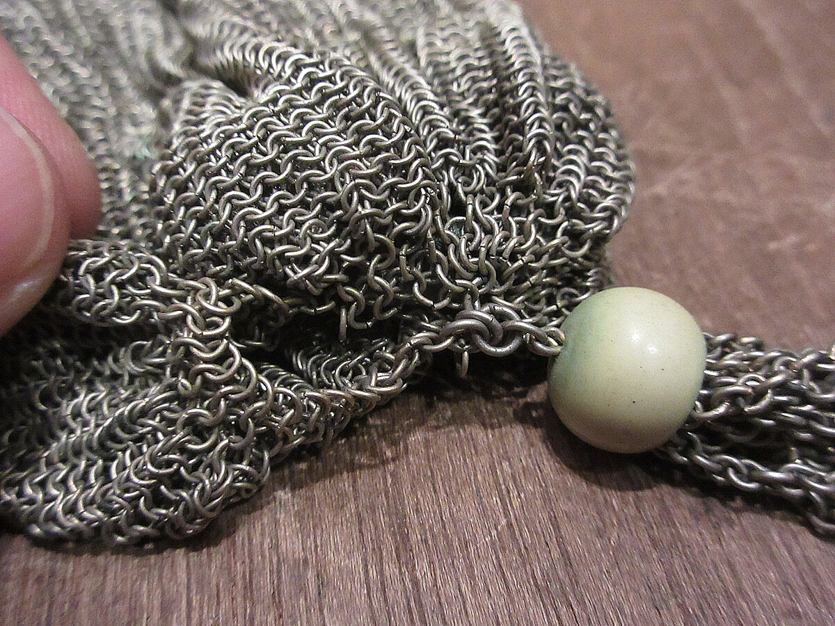 ビンテージ~1900's○ヴィクトリアンがま口ポーチ○230806i6-bag-pch