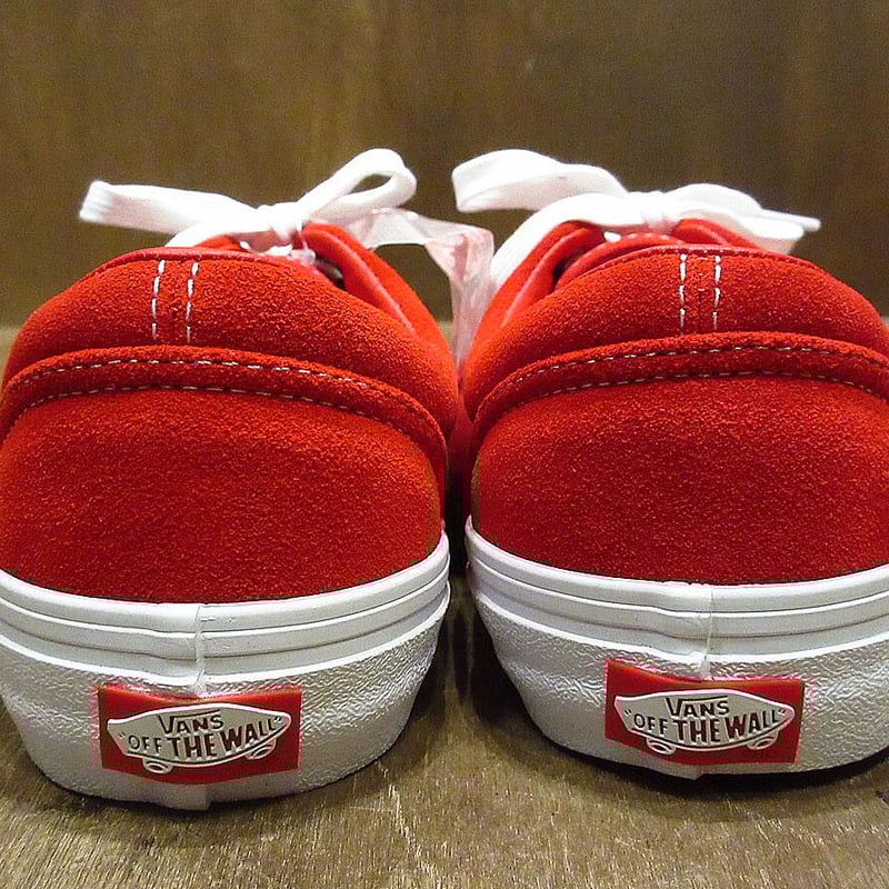 新品未使用 VANS ERA PRO SUEDE RED/WHITE Size 8○21041