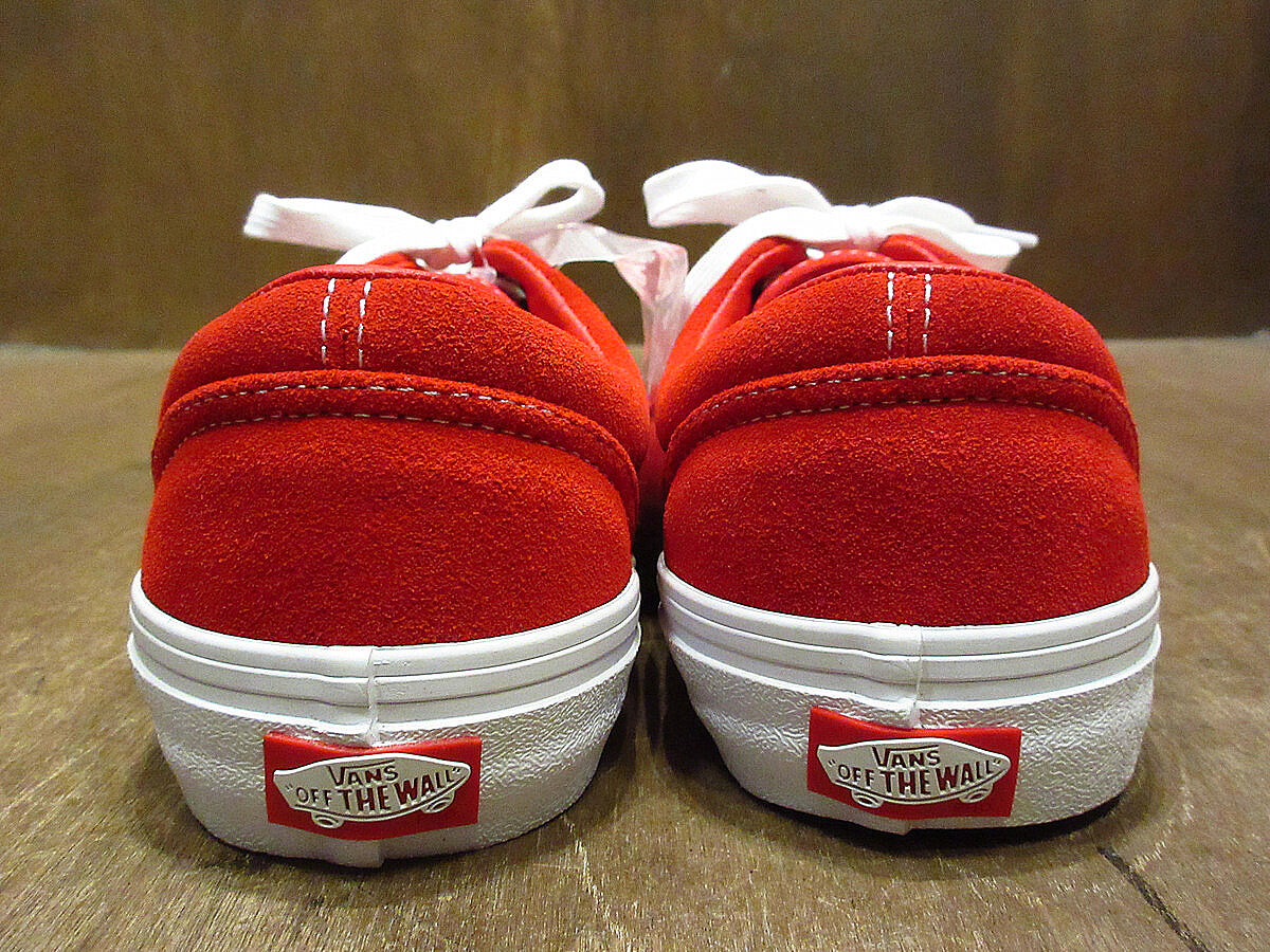 新品未使用 VANS ERA PRO SUEDE RED/WHITE Size 8○21041