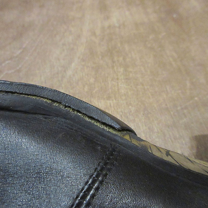 ビンテージ○BRONXレディースレザーヒールブーツ黒○250415j5-w-bt