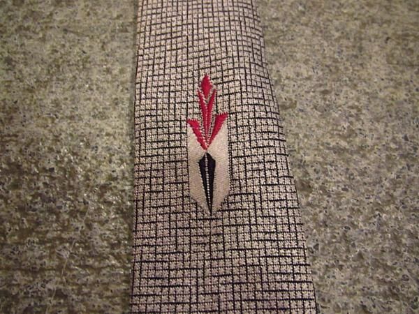 本日限定値下げ vintage　50s 60s ネクタイ6本セット ビンテージ60's○刺繍入りネクタイグレー○odst 1960sモッズ