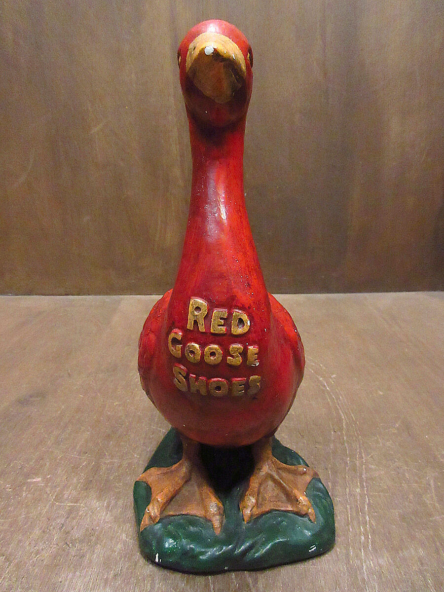 ビンテージ○RED GOOSE SHOESアドバタイジングセラミック