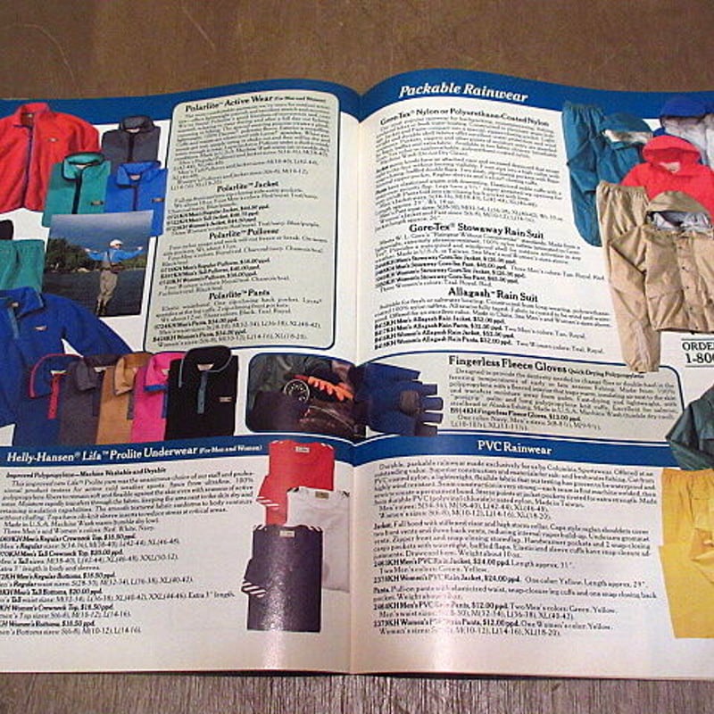 ビンテージ80's○L.L.Bean 1989年フライフィッシングカタログ