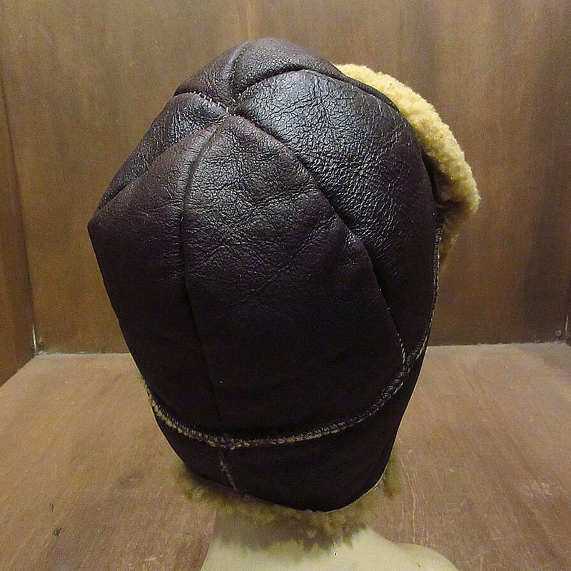 vintage シープスキン ムートンボアキャップ vintage シープスキン ムートンボアキャップ vintage シープ