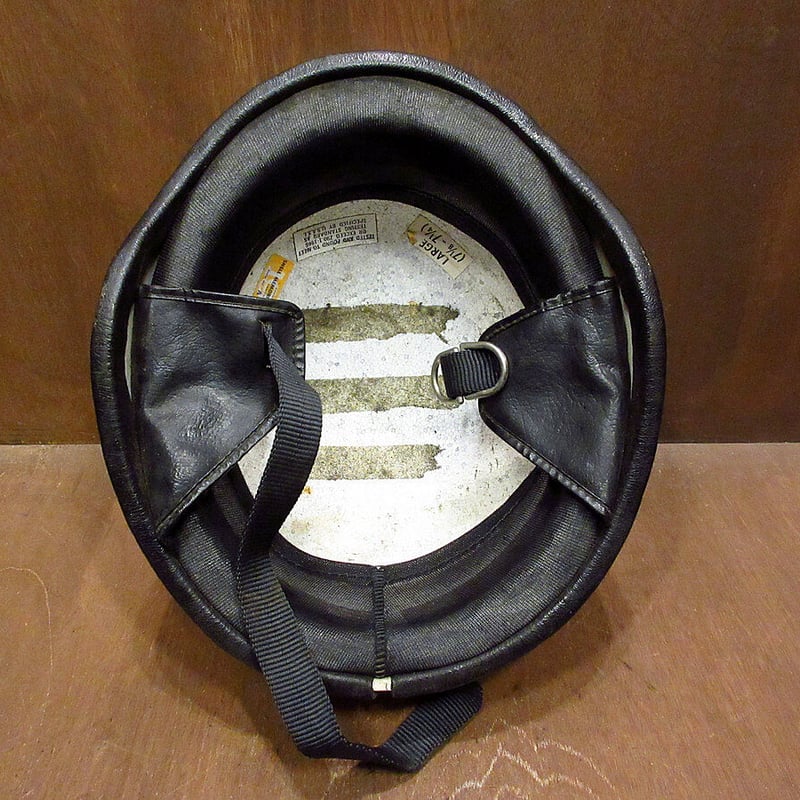ビンテージ60's○Sterling Sport ハーフヘルメット白 L○210714j6-h