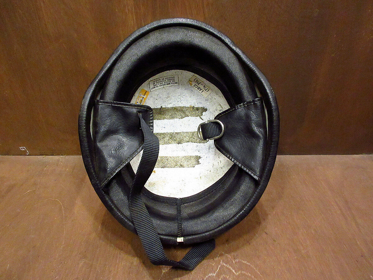 ビンテージ60's○Sterling Sport ハーフヘルメット白 L○210714j6-h