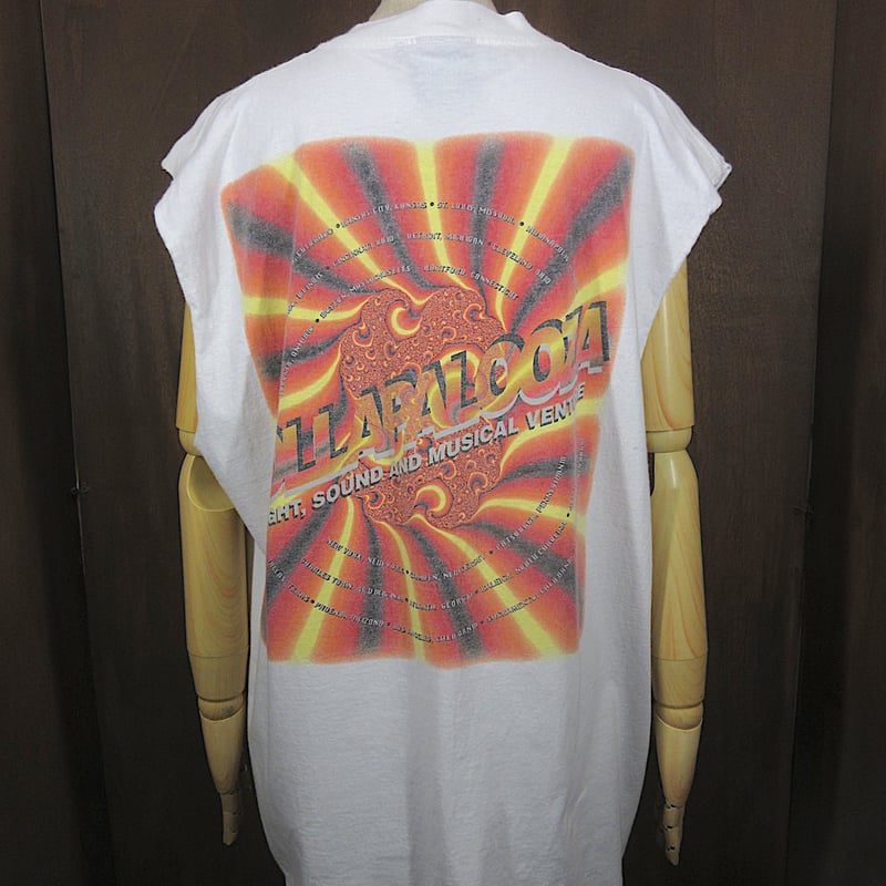 ビンテージ90's○Lollapalooza 1995両面プリントカットオフ