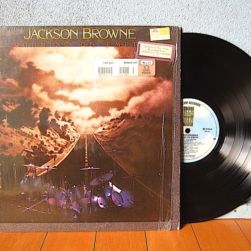 JACKSON BROWNE○RUNNING ON EMPTYシュリンク付きASYLUM RE