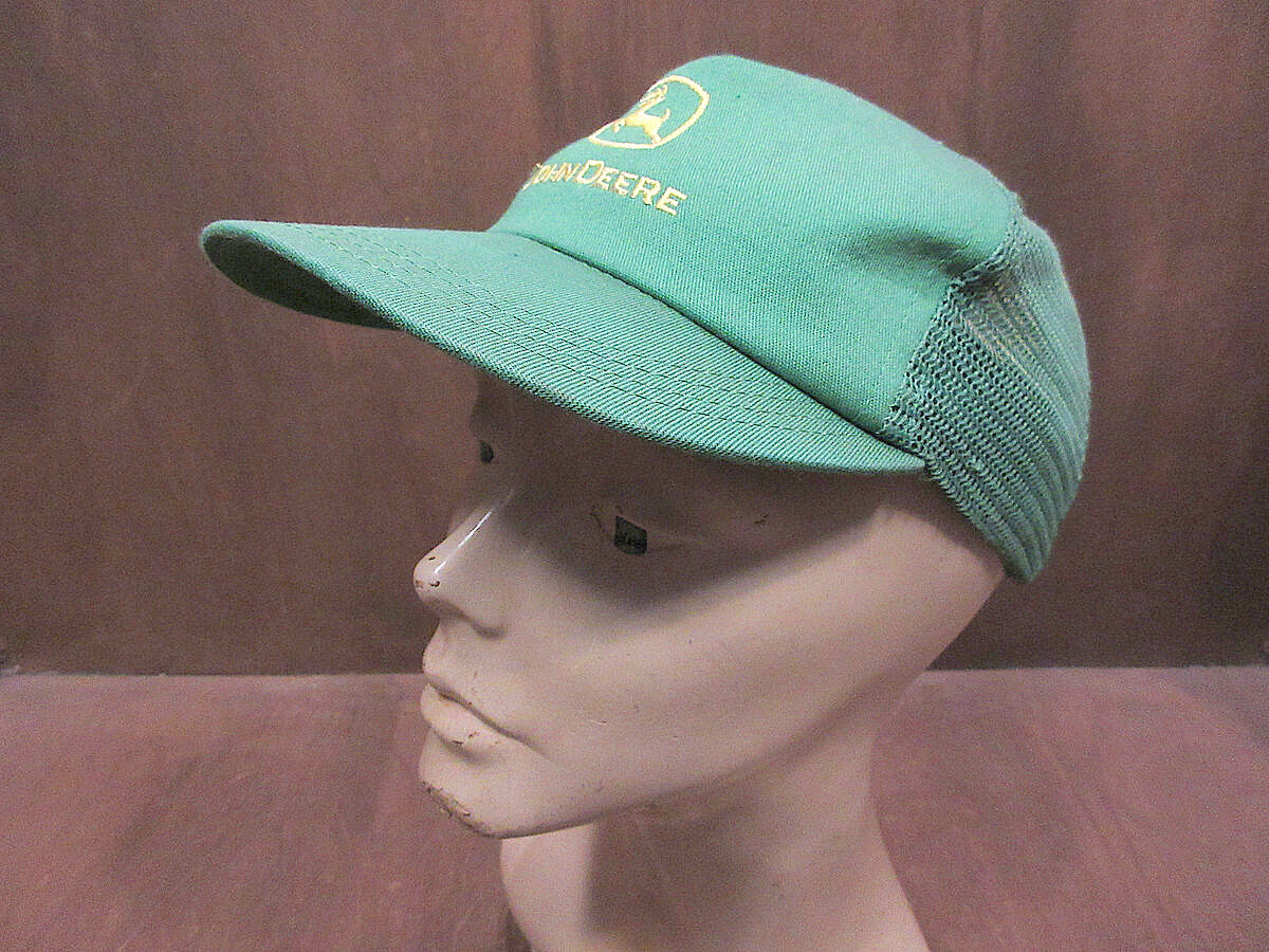 80s 90s JOHN DEERE フルメッシュキャップ USA製 original