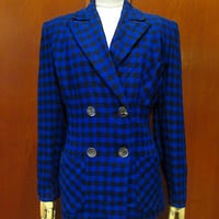 ビンテージ40's○SOO WOOLEN MILLSレディースウールスポーツジャケット