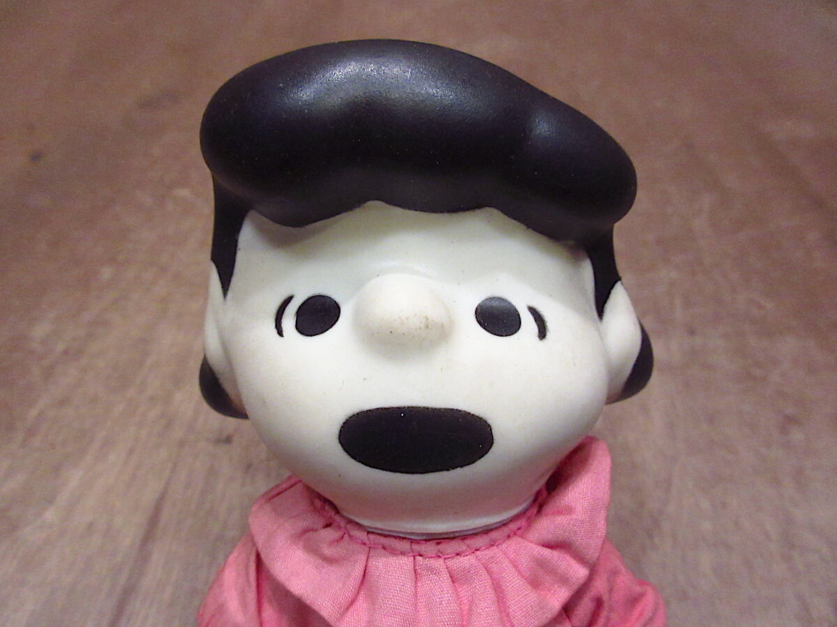 60's ビンテージ POCKT DOLLS ポケットドール ピーナッツ ビンテージ60's○POCKET DOLLピーナッツルーシーソフビドール