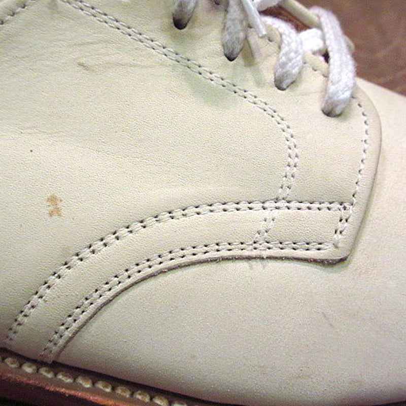 ビンテージ○Walk Overホワイトバックス8 E/C○200719n3-m-dshs-26