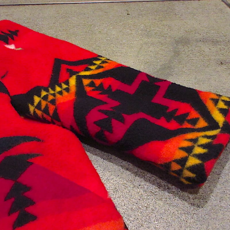PENDLETON Beaver Stateネイティブ柄ブランケットジャケット○211015r