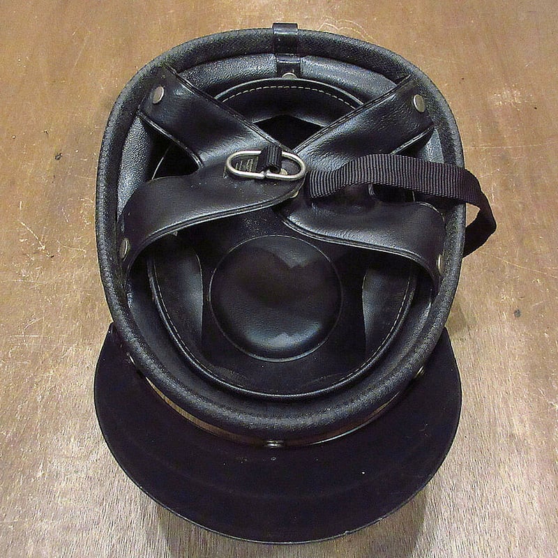 ビンテージ60's○BUCO GUARDIANバイザー付きハーフヘルメット赤 ビンテージ60's○BUCO GUARDIANバイザー付きハーフヘルメット赤