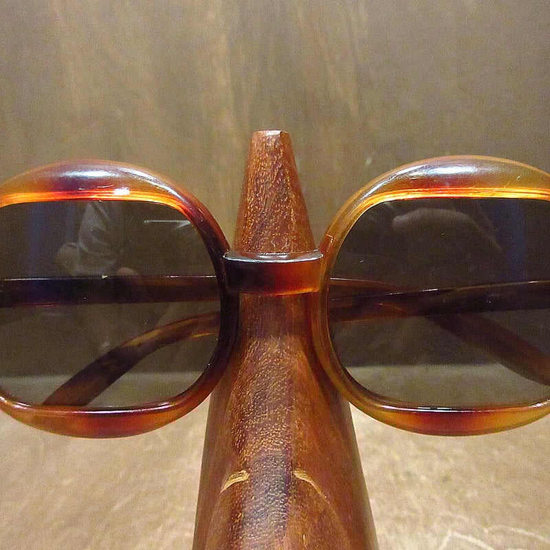 ビンテージ60's○foster grantべっ甲柄オーバルサングラス ビンテージ60's○foster grantべっ甲柄オーバルサングラス