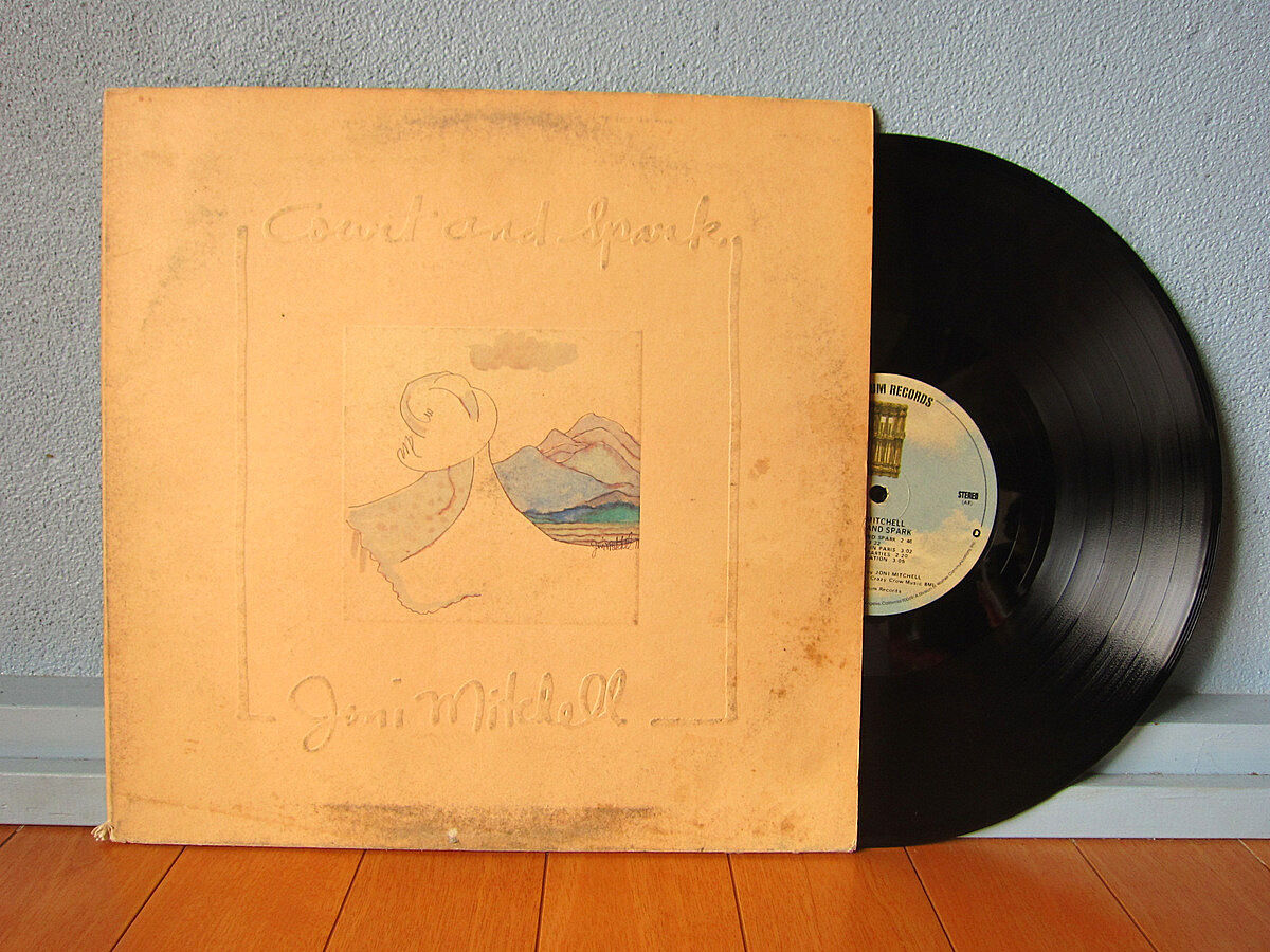 Joni Mitchell○Court And Spark ASYLUM RECORDS 7E
