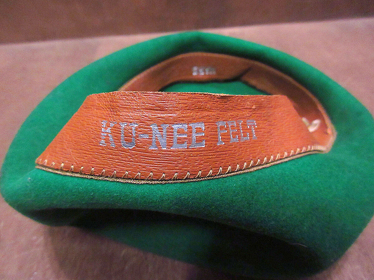 ビンテージ40's50's○MERRIMAC HAT CORP.レディースフェルト