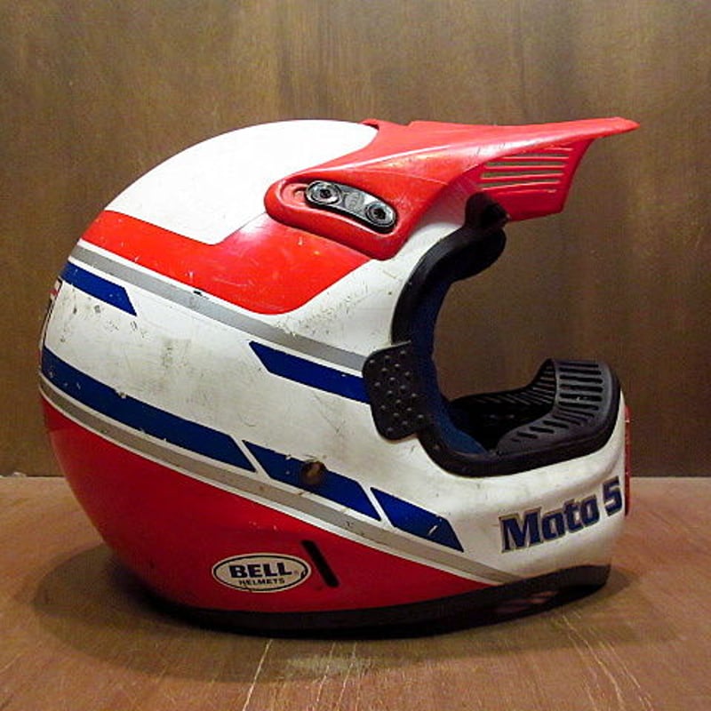 ビンテージ90's○BELL MOTO 5 オフロードヘルメット Size 7 1/8○200