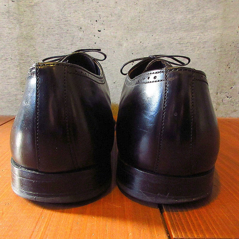 ビンテージ80's○BOSTONIANストレートチップシューズ黒size 10 1 ビンテージ80's○BOSTONIANストレートチップシューズ黒size 10 1