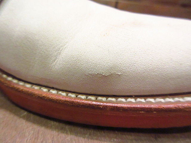 ビンテージ○Walk Overホワイトバックス8 E/C○200719n3-m-dshs-26