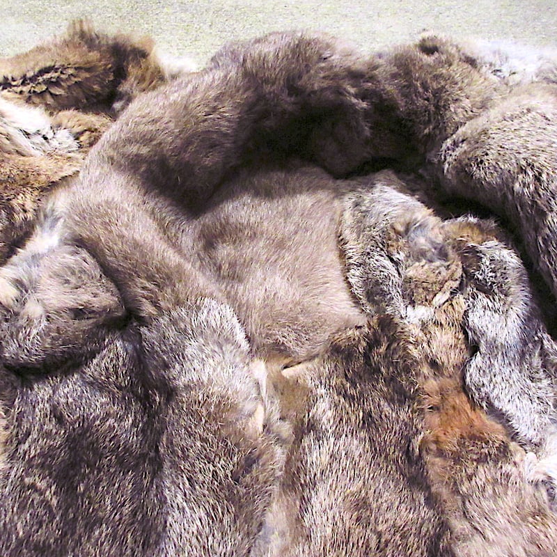 ビンテージ40's○GERMAN ARMYラビットファーライナージャケット