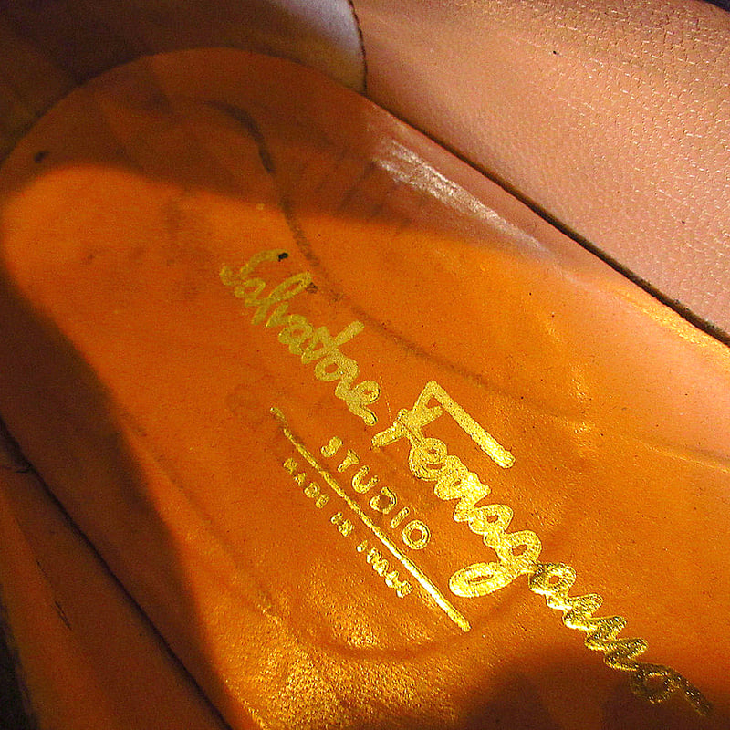 ビンテージ○Salvatore Ferragamoローファー黒size 11D○231226k