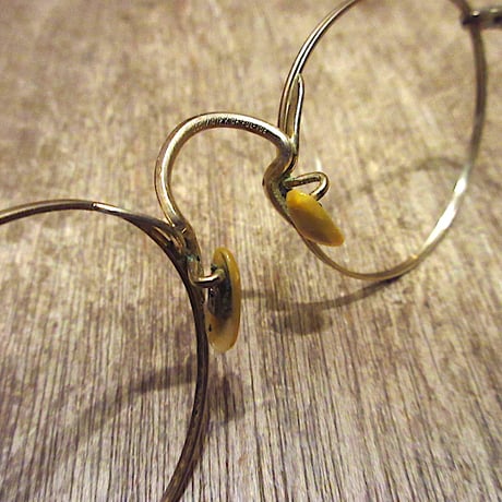 ビンテージ40’s●UOC 1/10 12KGF FUL-VUEボストン眼鏡●240512y1-eygls金張りUNIVERSAL OPTICAL