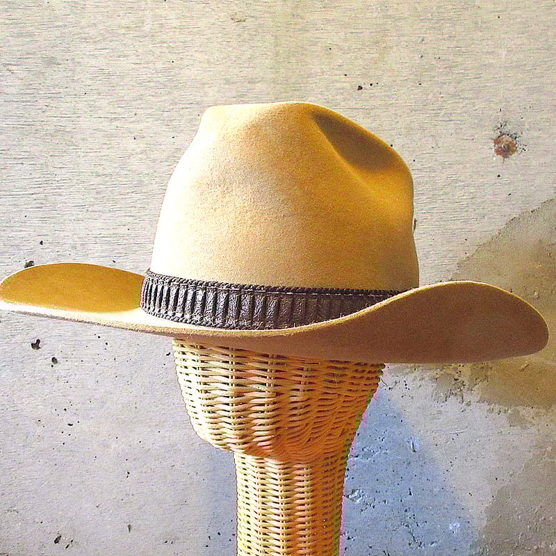 ビンテージ○STETSONカウボーイハットsize 7 1/4○240514k3-m-ht
