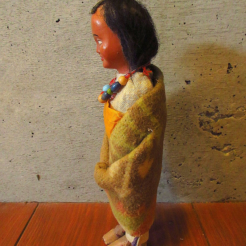 ビンテージ-40's○インディアンドール○230910j2-doll雑貨1940s