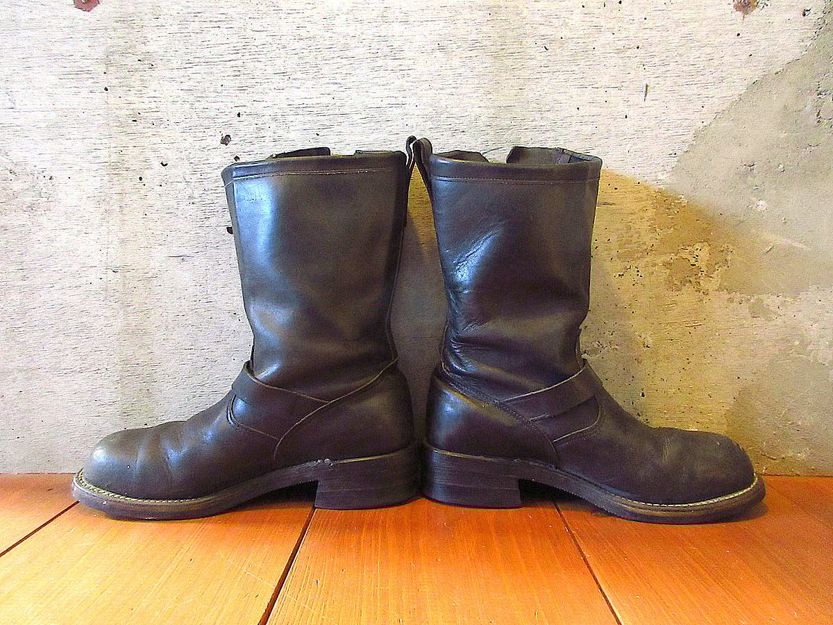 ビンテージ90's2000's○CHIPPEWAエンジニアブーツ黒size 7 1/2 E ビンテージ90's2000's○CHIPPEWAエンジニアブーツ黒size 7 1/2 E