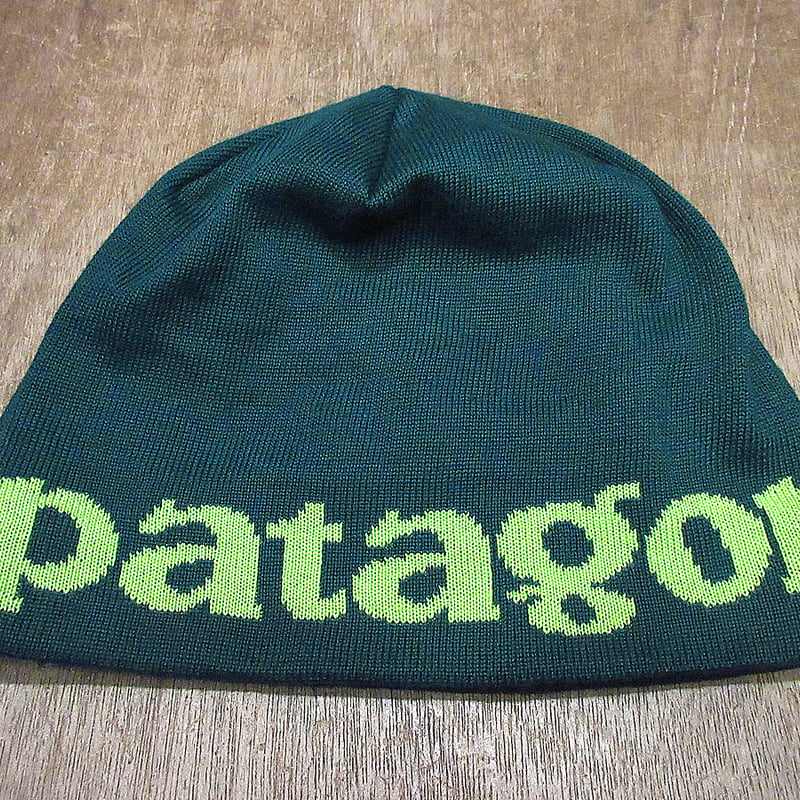 Patagonia○ビーニーハット深緑○231211i4-m-cp-kntパタゴニアニット帽2