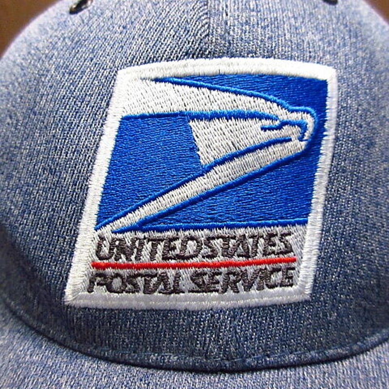 ビンテージ○UNITED STATE POSTAL SERVICEスナップバックキャップ○20...