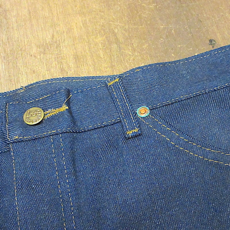 ビンテージ80's○DEADSTOCK Lee 202ブーツカットデニム表記W38L30○25