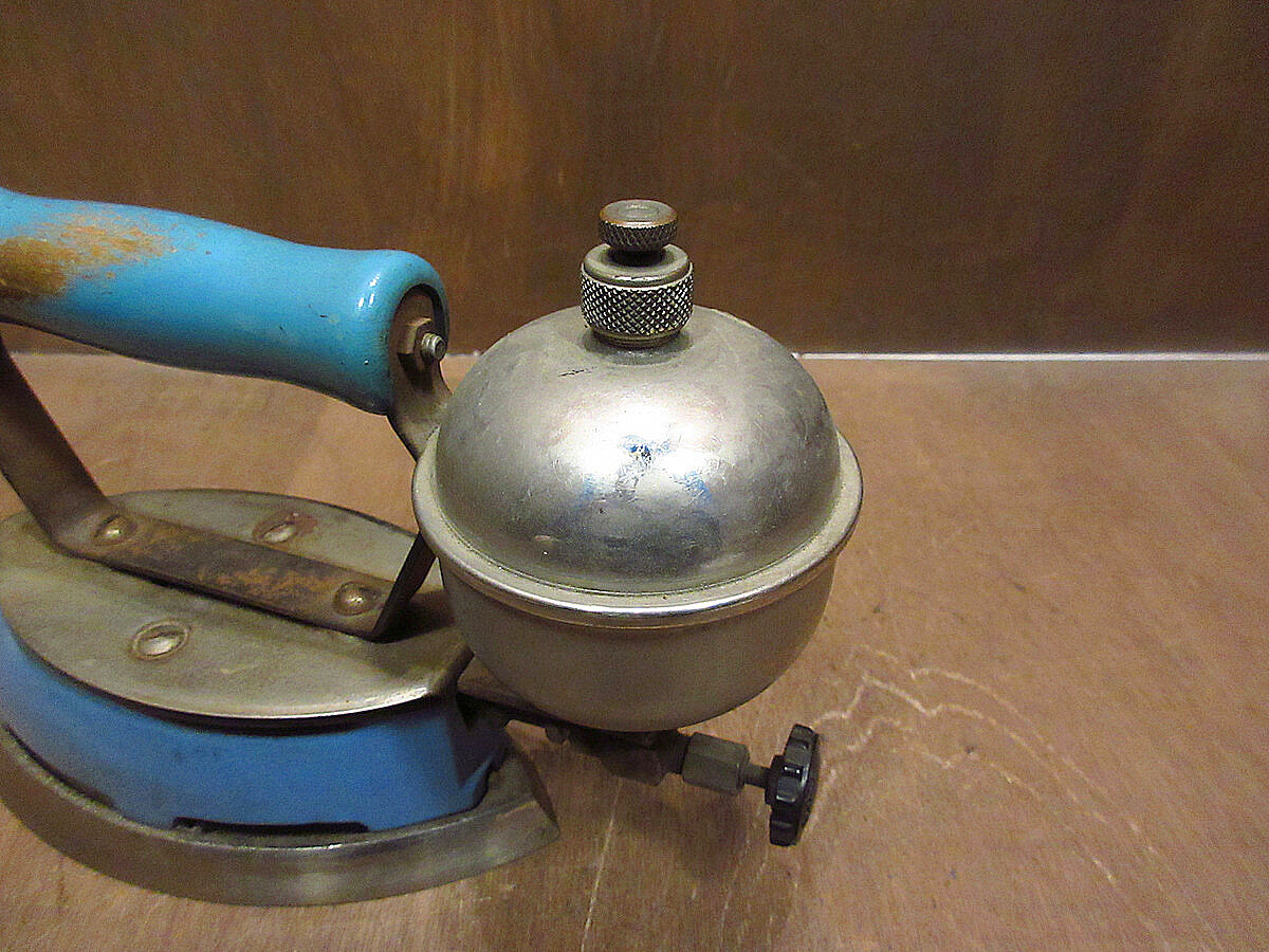 ビンテージ30's40's○Coleman MODEL 4Aガソリンアイロン○210715r8